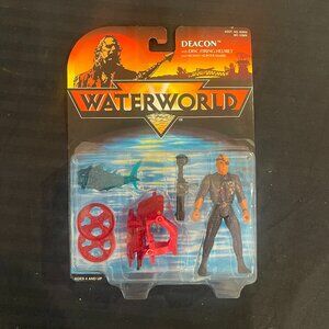 Waterworld Deacon with Disc firing Helmet Kenner